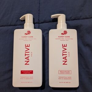 Native‎ Candy Cane Hair Care Duo - Red and White